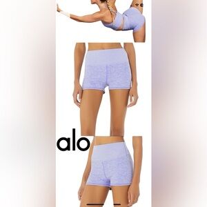 ALO Yoga Lavender Athletic Shorts